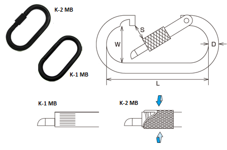 Oval Carbine Hook